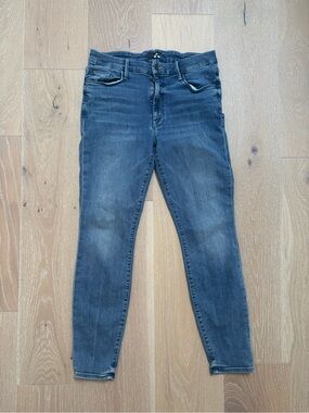 Mother Denim Jeans High Waisted The Looker Ankle Women's Size 30